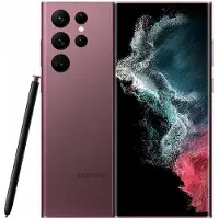 Samsung Galaxy S22 Ultra 5G 256GB Olåst Smartphone, 108MP Kamera, S Pen 256GB vinröd
