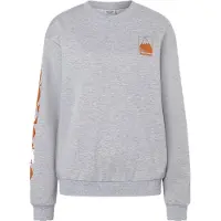 Marmot Women's Mountain Geo Crew Sweatshirt Grey Heather