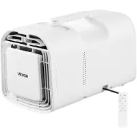 Vevor Bärbar Camping Luftkonditionering, 3000 BTU Tält AC-enhet, 530W Endast Kylning, Pekskärm och Fjärrkontroll, 24H Timer, 200 m³/h Luftflöde, Flera Lägen För Tält, Husbilar, Camping, Utomhusbruk, H