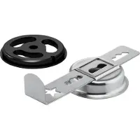 Bosch MUZ9SV1 MUZ9SV1 Spritsbakningstillbehör Rostfritt stål, Svart