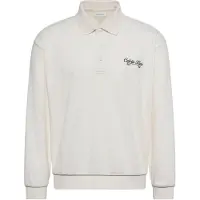 Calvin Klein Jeans Embroidered Logo Polo Sweatshirt