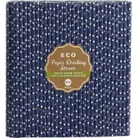 GoDan S.A Papperssugrör Lavendel Med Prickar 6x197 Mm / 250 St