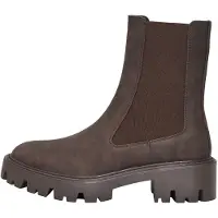 ONLY Chelsea boots 'ONLBetty' mörkbrun