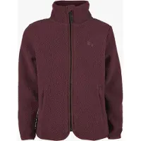 Lindberg Skogsvild Pile Jacket Plum/Plum