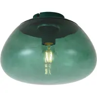QAZQA Design taklampa grön med grönt glas - Giselle