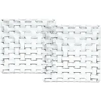 Nachtmann Bossa Nova Tallrik 2-pack - Mattallrikar Kristallglas Klar