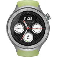 Motorola moto watch - Matte Silver + PANTONE Herbal Garden band *DEMO*