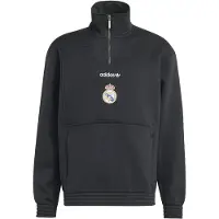 Adidas Real Madrid Eqt Tröja Med Halv Dragkedja