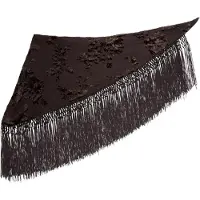 Bershka Strandhandduk 'Fringed Scarf' brun