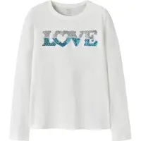 Name it T-shirt 'NKFNTRINE' aqua / silver / vit