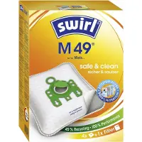 Swirl M49 Dammsugarpåsar 4 st
