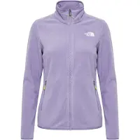 The North Face Funktionsfleecejacka 'Glacier' lavendel / vit
