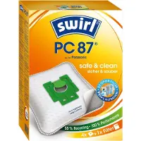Swirl PC 87 MP Plus AirSpace Staubsaugerbeutel Dammsugarpåsar 4 st