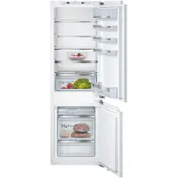 Bosch Serie | 6 KIS86AFE0 - Kylskåp/frys - bottenfrysskåp - inbyggd - fördjupning - bredd: 56 cm - djup: 55 cm - höjd: 177.5 cm - 266 liter - Klass E