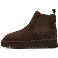 Tamaris Chelsea boots mörkbrun / brunmelerad