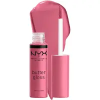 Nyx Butter Gloss Non -Sticky Lip Gloss - Angel Food Cake (True Mauve)