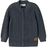 Name it Cardigan - Stickad - NmmNorman - Ombre Blue - - 3 år (98) - Cardigan