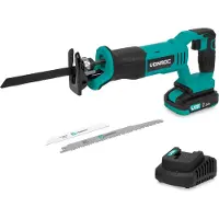 Vonroc Batterdriven Tigersåg 20V | Inkl. 3 Sågblad - Inkl. 2.0Ah batteri och snabbladdare