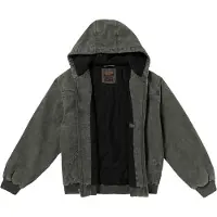 Volcom - Jackor - Hamilstorm Jacket Rinsed Black för Unisex - Storlek M - Grå
