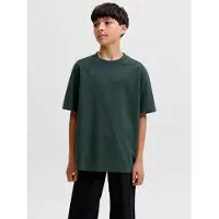 Jack & jones Junior T-shirt 'JJEBARRON' mörkgrön