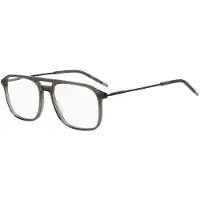 HUGO Optical frames in transparent-brown acetate and black steel