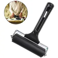 ISTOVO Rubber Roller, Set of 6 (6 & 10cm), Ink Brayer Roller Perfect for Printmaking, Wallpapers, Block Printing Stamping