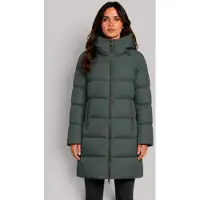 Ecoalf för kvinnor. MCWGAJKMANLI0987W26-106 Mörkkaki jacka Manlie (XL), Casual, Grön, Återvunnen polyester