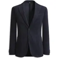 BOSS Cotton and cashmere blend slim-fit blazer