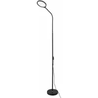 Fellowes 2-i-1 skrivbords-/golvlampa SCOPE 10W 87 LED 500 lm med adapter black [46026]