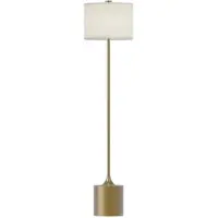 ELSTEAD Golvlampa , Issa, Beige, Vardagsrum, Aluminium, Vintage / retro