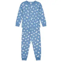 Petit Bateau Pyjamas PYJAMA pojkar - Blå - 12 år