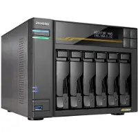 Asustor Lockerstor 6 Gen3 AS6806T NAS 6 fack Ryzen Embedded V3C14 16 GB DDR5