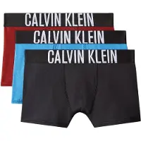Calvin Klein 3 Pack Boys Trunks Intense Power