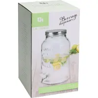 Huismerk Dryckesdispenser i Glas 5,5 Liter
