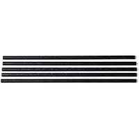 Multi Sugrör Ø6x200 Mm Utan Böjbarhet Biologiskt Nedbrytbart Papper Svart 500 St.