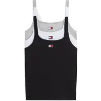 Tommy Hilfiger 3 Pack Heritage Logo Lounge Tank Tops