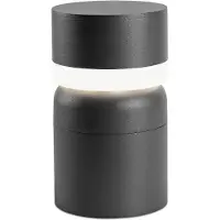 Faro LED pollare SETE, Svart, Aluminium / grå / zink, Modern, LED-utomhuslampa