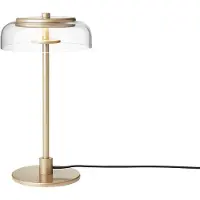 Nuura LED bordslampa Blossi, dimbar, Mässing / guld, Vardagsrum / matsal, Metall, Skandinavisk, LED-bordslampa