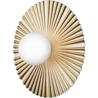 Nuura Design vägglampa Liila Muuse, dimbar, Mässing / guld, Badrum, Metall, Skandinavisk, Vägglampa, vägglampa inomhus