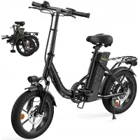 IScooter Lätt Hopfällbar Elcykel U4 Elskotrar 36V 10,4Ah 16 25km/h 88km för 120kg
