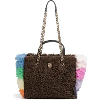 Kurt Geiger för kvinnor. 5023339999 Hoxton shoppingväska brun (OSFA), Casual, Hud