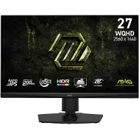 MSI MAG 272QPF E20, 68,6 cm (27"), 2560 x 1440 pixlar, Wide Quad HD, LED, 0,5 ms, Svart