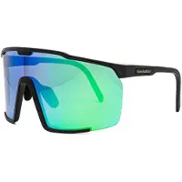 Horsefeathers Proton Matt Black Bike Solglasögon mirror green