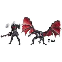 Marvel Venom Kung I Svart Knull Och 60-årsjubileum Legends Series Set Av 2 Figurer