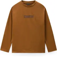 Napapijri T-shirt konjak / gyttjefärgad