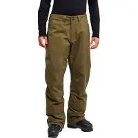 Quiksilver - Skidbyxor - Estate 10K Pant Grape Leaf för Unisex - Storlek M - Khaki