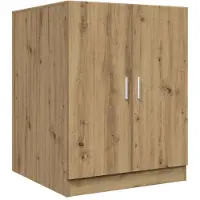 vidaXL Tvättmaskinsskåp artisan ek 70,5x71,5x91,5 cm