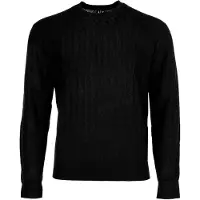 Armani Exchange för män. XM000878AF11982UC001 Logotröja svart (L), Casual, Ull
