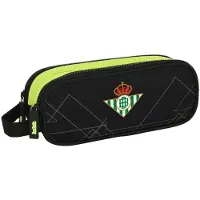 Safta Real Betis Balompie Double Pencil Case Grönt,Svart Man