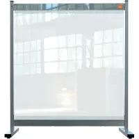 Nobo Skrivbordsskärm Bordsavdelare SDS i PVC medium 77x86 cm
